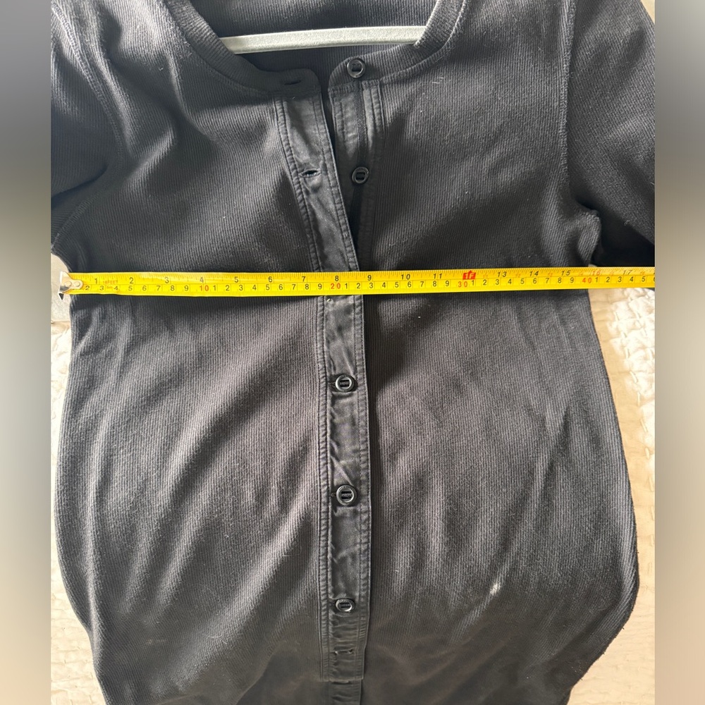 Rag’n’Bone Size Medium Mallory Thermal Ribbed Cotton Mini Dress NWT - Picture 7 of 7